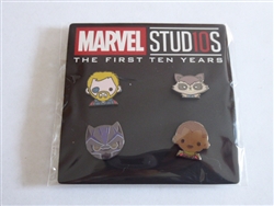 Disney Trading Pin 135055 DMR – Marvel Studios The First Ten Years – Emoji Pin Set # 4