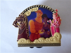 Disney Trading Pins 135175 DS - November 2018 Park Pack - Hercules Frame - Version 2 - Hercules and Megara