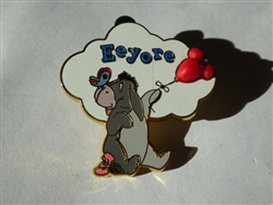 Disney Trading Pin 13531 WDW - Mickey Shaped Balloon Free-D Series (Eeyore)