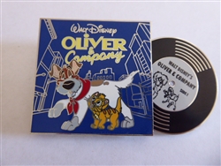 Disney Trading Pin 135397 Vintage Vinyl - Pin of the Month - Oliver and Company