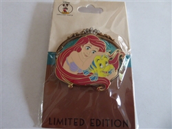 Disney Trading Pin 135417 DEC - Princesses and Friends - Ariel and Flounder