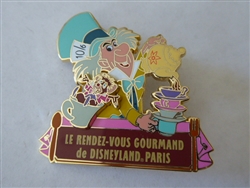 Disney Trading Pin 135955 DLP - Gourmet Rendez-vous - Mad Hatter - 2019