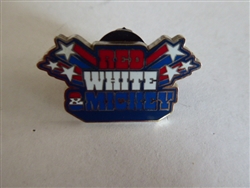 Disney Trading Pin 136133 DS - All American Booster - Red White & Mickey