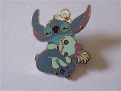 Disney Trading Pin 136190 DLP - Stitch with Scrump and Duckling