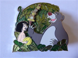 Disney Trading Pins 136670 WDW - 2019 Epcot Food & Wine Festival - Baloo and Mowgli