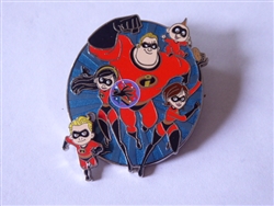 Disney Trading Pin 136676 Incredibles Family