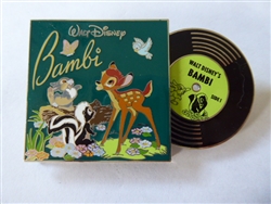 Disney Trading Pin 136868 Vintage Vinyl - Pin of the Month - Bambi