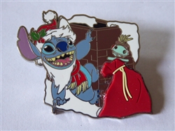 Disney Trading Pin 137066 DS - Holiday 2019 - Stitch and Scrump