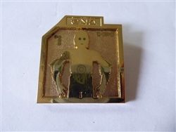 Disney Trading Pin 137267 WDW - Pin of the Month - Droid Badge C-3PO