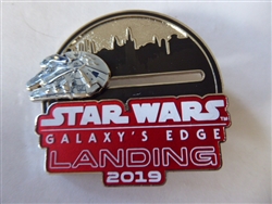 Disney Trading Pins  137270 WDW - Galaxy Edge - Landing - Millennium Falcon Slider