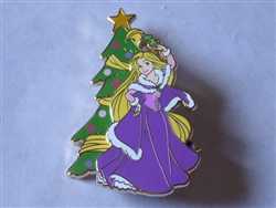 Disney Trading Pin 137503 DLP - Holiday 2019 - Christmas Tree with Rapunzel