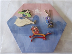 Disney Trading Pin 137759 DS - Mulan Set