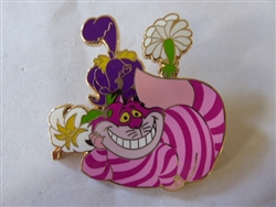 Disney Trading Pin 138483 DLP - Cheshire in Flowers