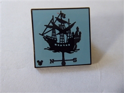 Disney Trading Pin 138594 DLR - Hidden Mickey Weathervanes - Peter Pan Ship