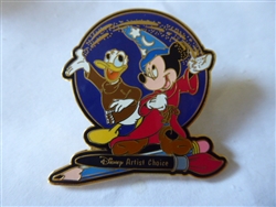 Disney Trading Pins  1387 WDW - Artist Choice 2000 #1 ( Sorcerer Mickey & Donald)