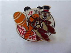 Disney Trading Pins  138892 DLR - Hidden Mickey 2019 - Musicians - Chip and Dale