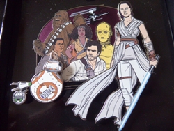 Disney Trading Pin 139322 Star Wars - The Rise of Skywalker - Resistance Character Cluster
