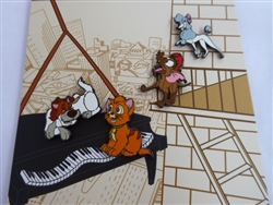 Disney Trading Pin 139856 Loungefly - Oliver and Company Set