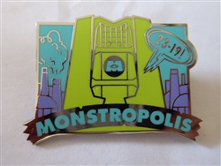 Disney Trading Pins 140091 D23 - Fantastic Worlds - Monstropolis