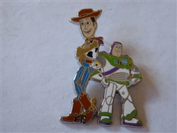 Disney Trading Pin  140168 DS - Sheriff Woody and Buzz Lightyear
