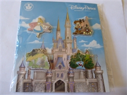 Disney Trading Pins 140496 Magic Kingdom Attraction Booster Set
