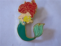 Disney Trading Pin 140568 Loungefly - Ariel and Flounder