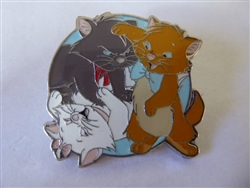 Disney Trading Pin 140642 Loungefly - Berlioz, Toulouse, and Marie