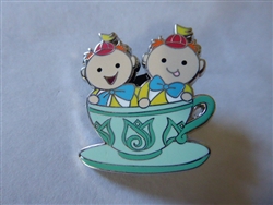 Disney Trading Pin 140756 DLR - It's A Small Fantasyland Mystery - Tweedles