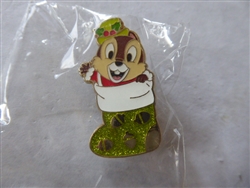 Disney Trading Pins 140866 TDR - Chip - Christmas Stocking - Game Prize - Holiday 2016 - TDS