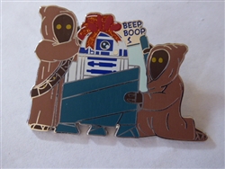 Disney Trading Pin 140962 Holiday 2020 - Star Wars - R2-D2 & Jawas