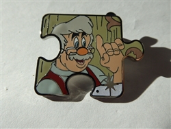 Disney Trading Pin 141219 Character Connection Mystery - Pinocchio - Gepetto