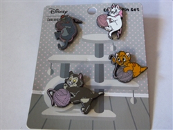 Disney Trading Pin 141232 Loungefly - Cats Set