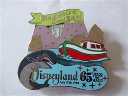 Disney Trading Pin 141464 DLR - 65 Years of Magic - Storybook Land Canal Boats