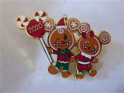 Disney Trading Pin 141479 Holiday 2020 - Gingerbread Cookies