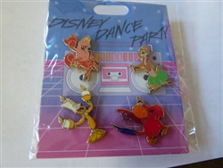 Disney Trading Pin 141511 DS - D-Flair - Dance Party Set
