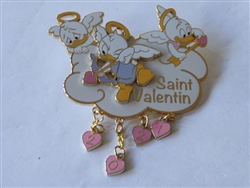 Disney Trading Pins 142117 DLP - Valentine Day - Huey Dewey and Louie