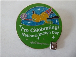 Disney Trading Pins 142227 Pin of the Month - Celebrate Today - National Button Day
