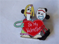 Disney Trading Pin 142328 DS - Valentine's Day 2021 Mystery - Forky and Karen