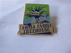 Disney Trading Pin 142704 DS -- D23 - 2020 Gold Member - 0Swiss Family Treehouse