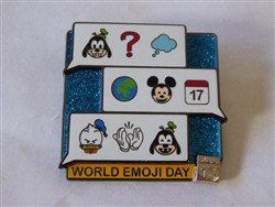 Disney Trading Pin   142717 Pin of the Month - Celebrate Today - World Emoji Day