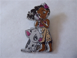 Disney Trading Pin 142878 DLP - Disney Animators Dolls - Moana and Pua