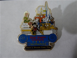 Disney Trading Pin  14291 WDW - Share A Dream Come True Annual Passholder Pin #4 (Magic Kingdom Globe Parade)