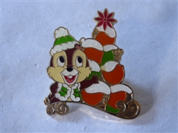Disney Trading Pin 142913 TDR - Chip - Christmas Tree - Game Prize - Christmas - TDS