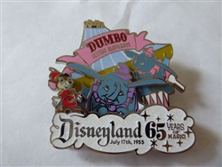 Disney Trading Pin 142977 DLR - 65 Years of Magic – Dumbo Flying Elephant