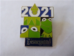 Disney Trading Pin 143049 DLR - Character Block 2021 - Kermit