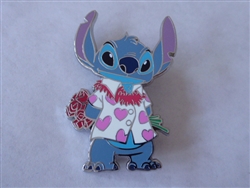 Disney Trading Pins 143519 DLP - Stitch in Hawaii shirt with flowers - Lilo & Stitch