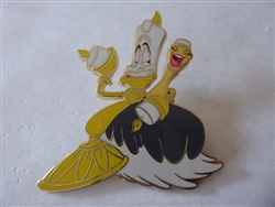 Disney Trading Pin 143529 DLP - Lumiere and Babette - Beauty and Beast