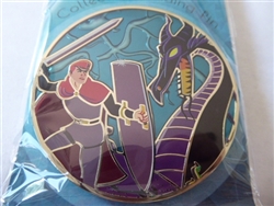 Disney Trading Pin 143557 Artland - Maleficent Dragon and Prince Phillip - Sleeping Beauty Production Proof