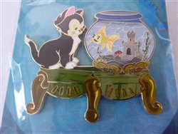 Disney Trading Pin 143559 Artland - Figaro and Cleo - Pinocchio