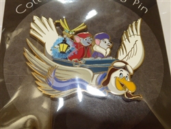 Disney Trading Pins 143576 Artland - Evinrude, Bianca, Bernard and Orville - Rescuers in Flight